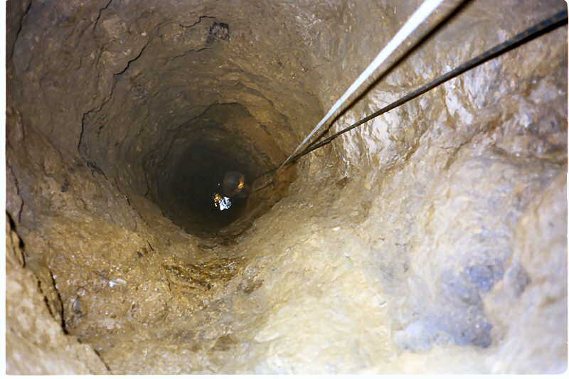 l o o k i n g   d o w n   s h a f t   